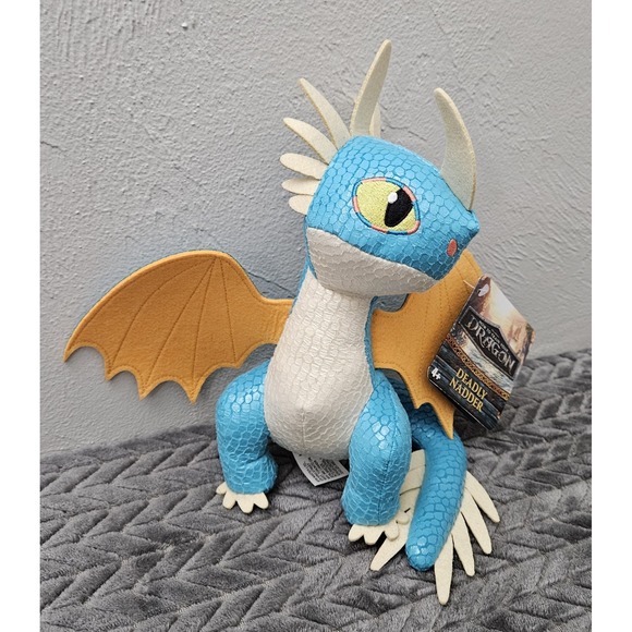 Dreamworks Dragons How to Train Your Dragon Deadly Nadder 8" Plush Toy - NEW! - Picture 2 of 10